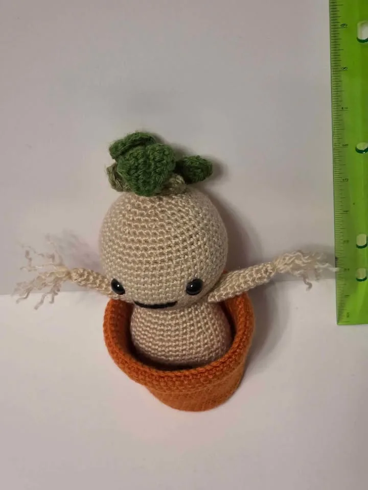 Mandrake Amigurumi Crochet image indicator(2)