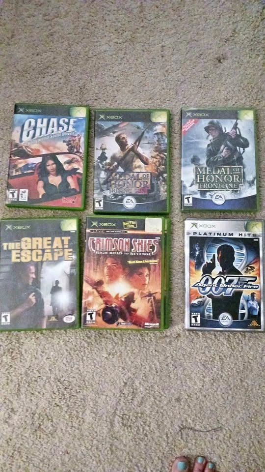 X Box Original Games- lot of 6