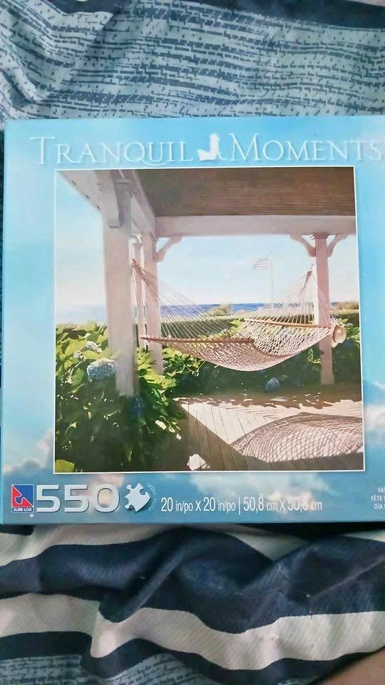 Tranquil Moments 550pc puzzle