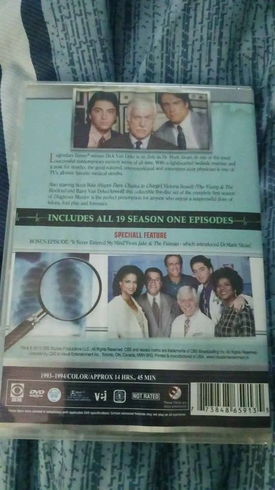 Diagnosis Murder 1st season DVD NEW - photo 2
