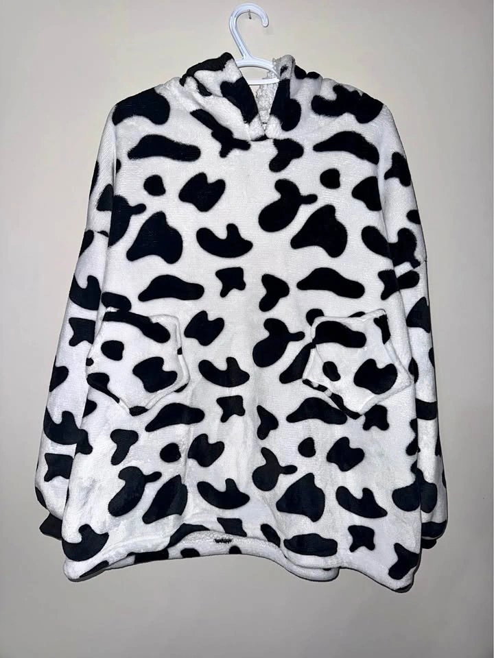 Cow Plush Hoodie