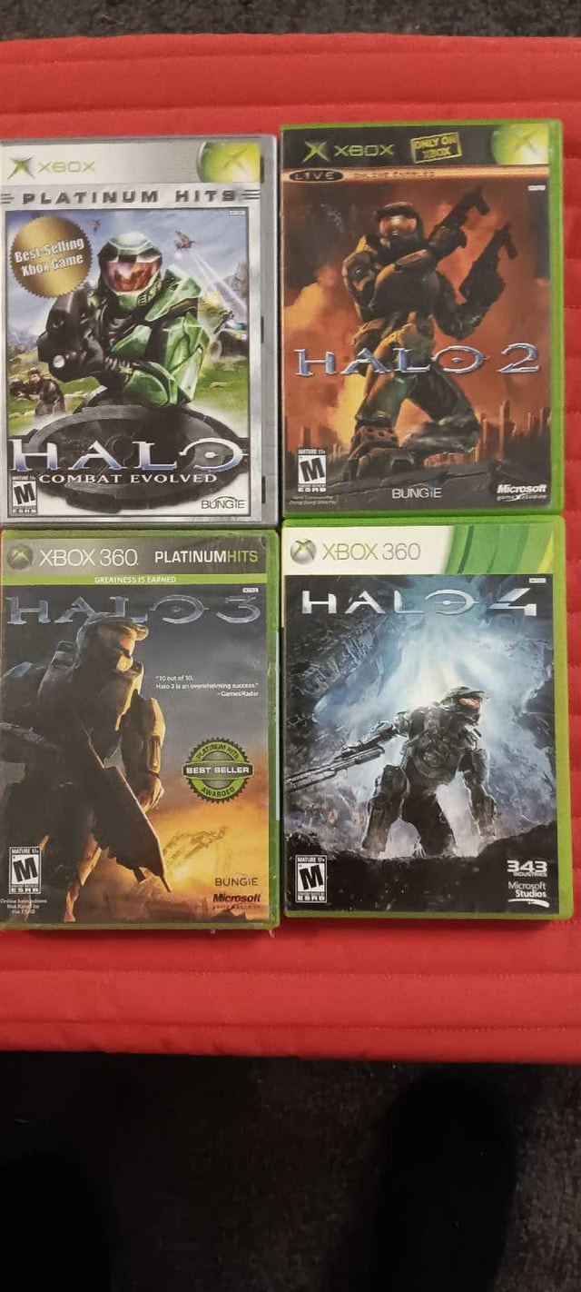 Halo Game Collection 1 through 4
