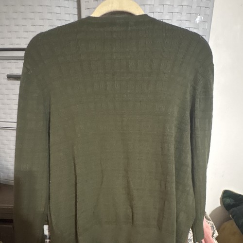 Cable & Gauge Women's XL Green Knit Button Front Cardigan - photo 4