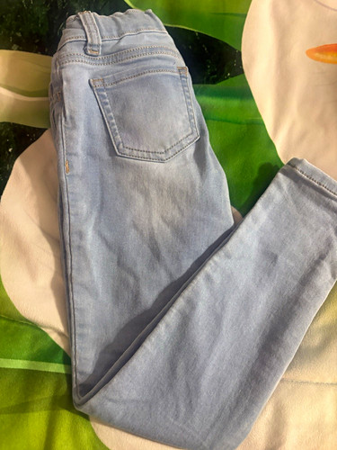 The Children's Place Girls Legging Jeans 6 Blue Light Wash Elast
