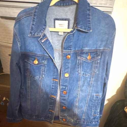 FOREVER 21 Women's Blue Jean Jacket S Short Regular Fit