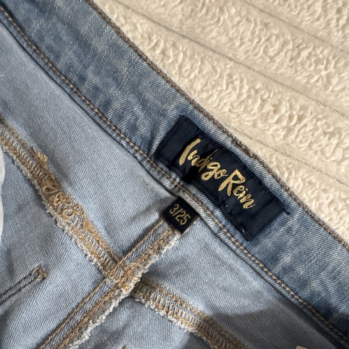 Judy Blue Women’s Skinny Jeans Light Wash Distressed Mid Rise - photo 3