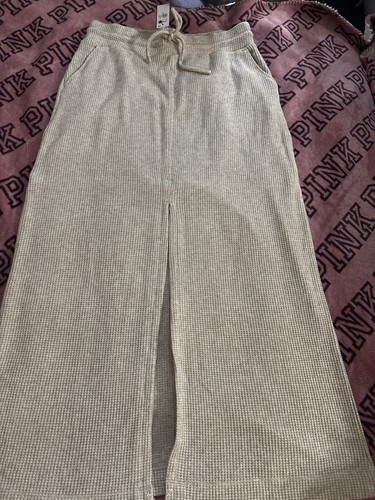 Express Beige Knit Long Skirt Size M - photo 3