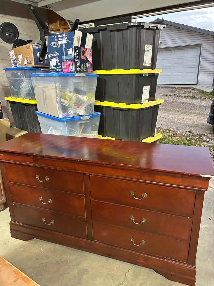 6 drawer dresser solid wood