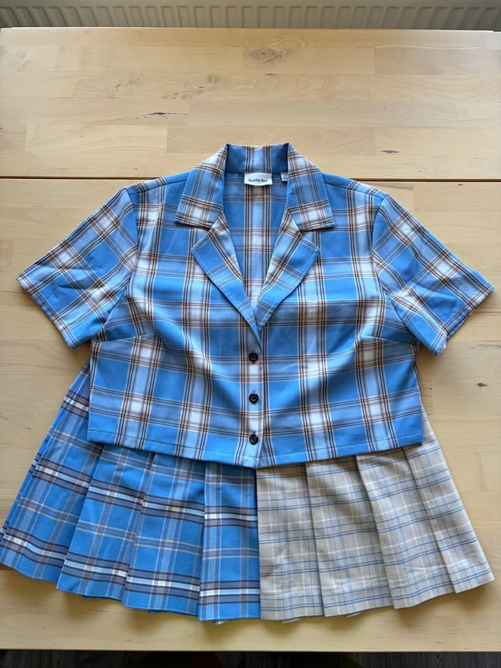 Aritzia Sunday Best Plaid Matching Set