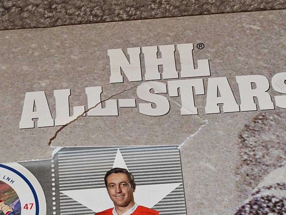 2001 Canada Post NHL All-Stars Souvenir Stamp Sheet & Folder - photo 2