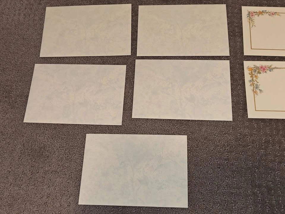 Blank Greeting Flat Cards with Envelopes - Card Count: 5 - photo 3