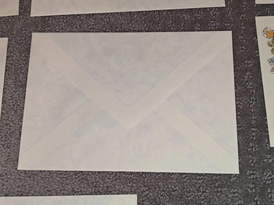 Blank Greeting Flat Cards with Envelopes - Card Count: 5 - photo 5