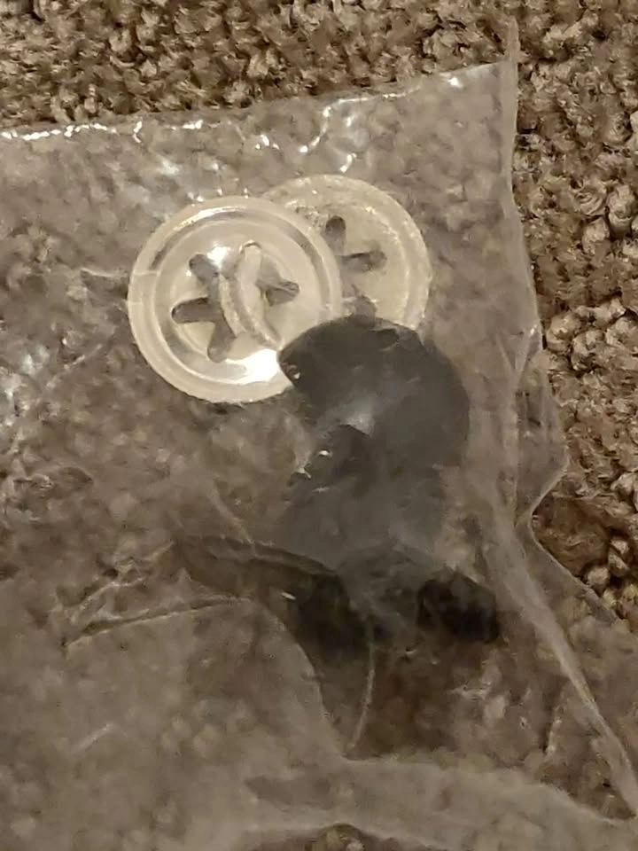 Solid Black Crystal Eyes for Stuffed Animals Dolls Decorations - photo 4