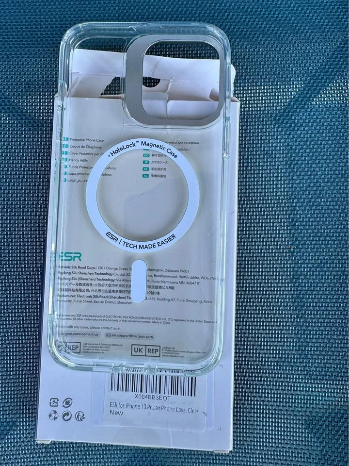 ESR HaloLock Magnetic Clear Case for iPhone 13 Pro Max
