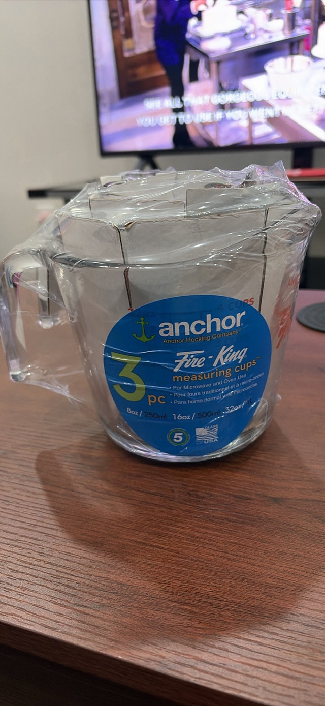 Anchor Hocking Fire-King Measuring Cups