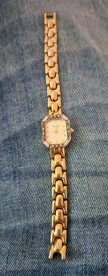 Bulova Quartz T4 Gold Tone Women's Watch