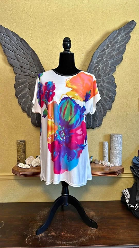 Qed London Floral Tee Shirt
