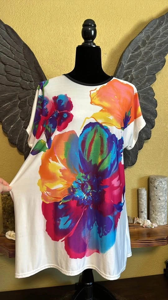 Qed London Floral Tee Shirt - photo 2