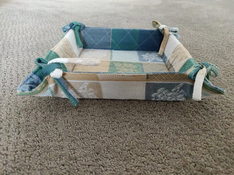 Handcrafted Cotton Storage Organization Holder Basket - photo 3