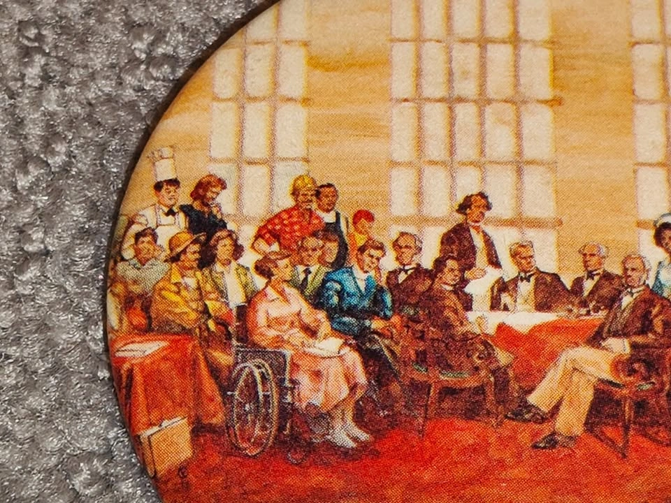 Canada The Fathers of Confederation - Button Pinback Pin - photo 5