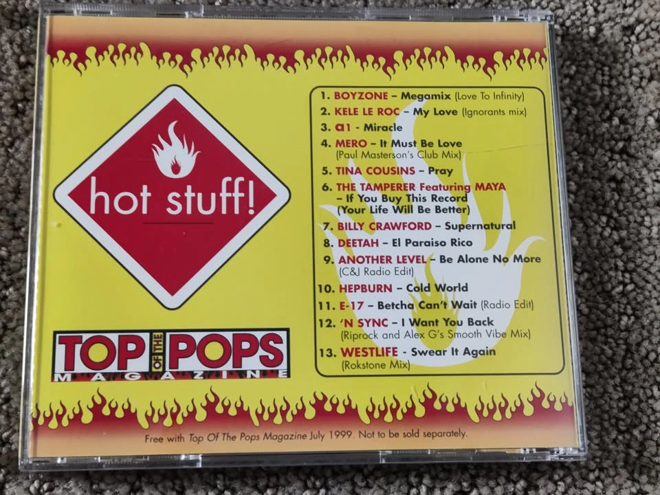 Planet Pop 2000 & Various - Hot Stuff - Pop Mix - Music CD Album - photo 4