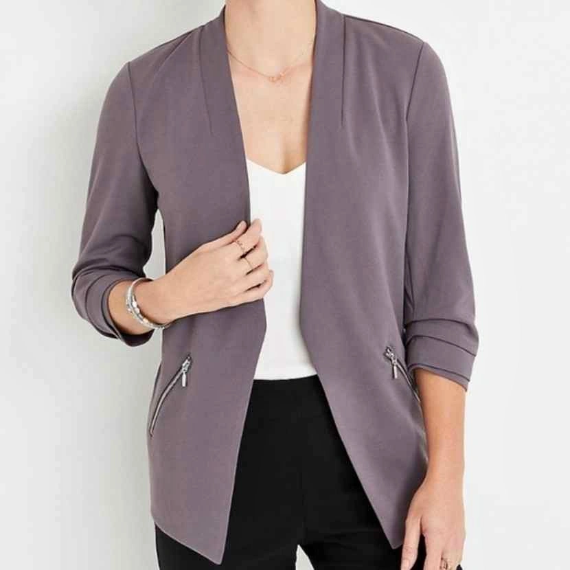 Maurices - Ever Go Purple Blazer