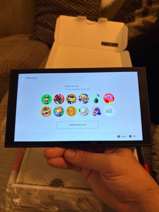 Nintendo Switch 2 with Mario game - photo 2