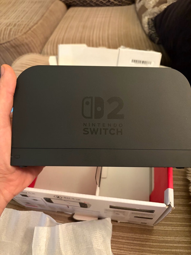 Nintendo Switch 2 with Mario game - photo 4