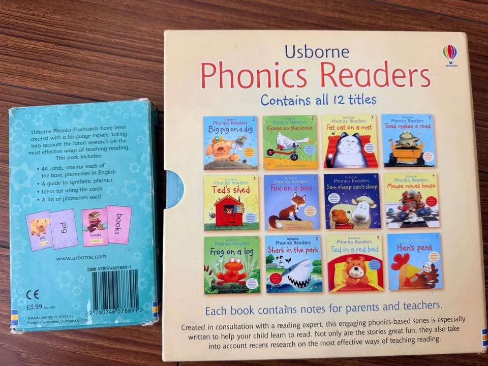 Usborne Phonics Readers + Flashcards - photo 4
