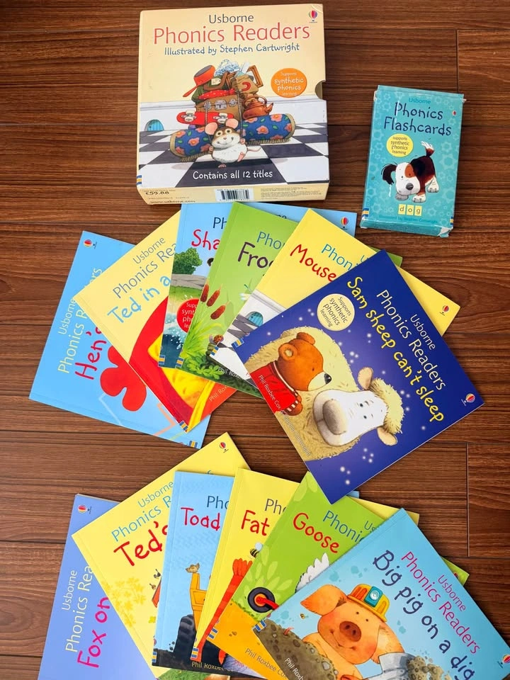 Usborne Phonics Readers + Flashcards - photo 5