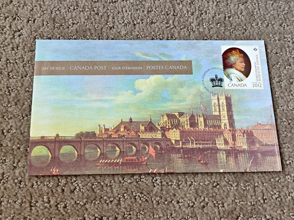 FDC - 2012 Queen Elizabeth II Diamond Jubilee First Day Cover