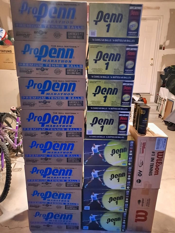 Tennis Balls Used Once