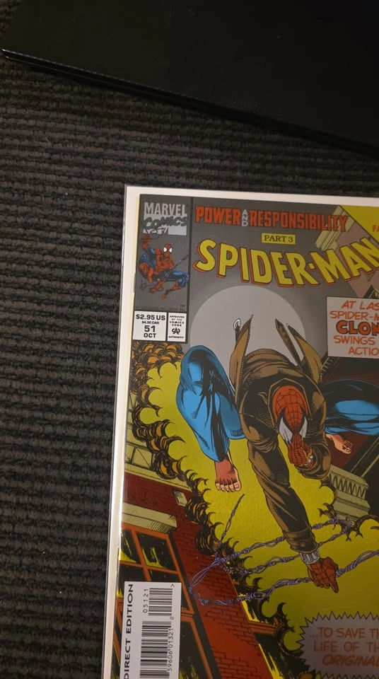 Marvel Spider-Man Comic Book #51 Foil - photo 3