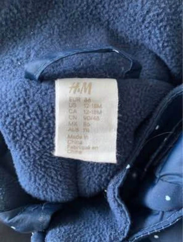 H&M Baby Snowsuit 12-18M - photo 2