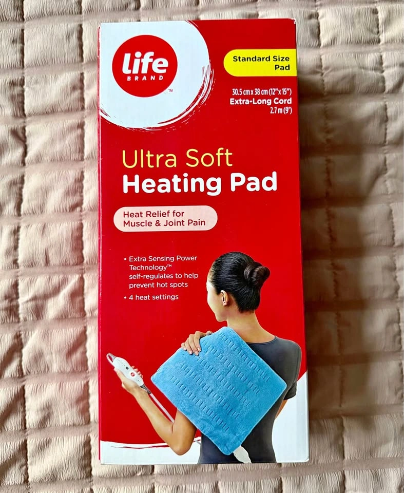 Life Brand Ultra Soft Heating Pad