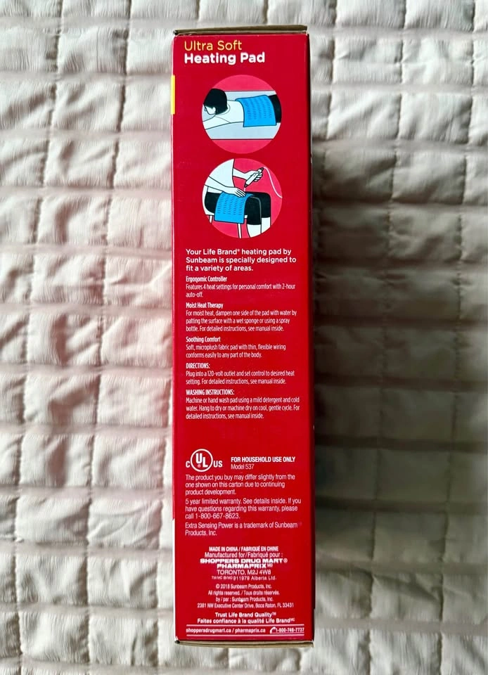 Life Brand Ultra Soft Heating Pad - photo 2