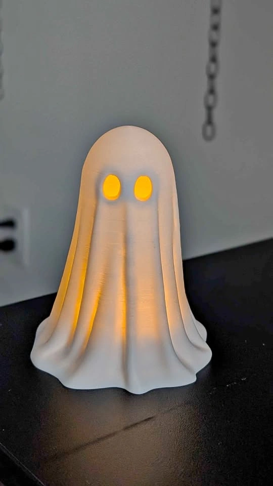 Halloween Decorations | Ghost Tea Light Mod