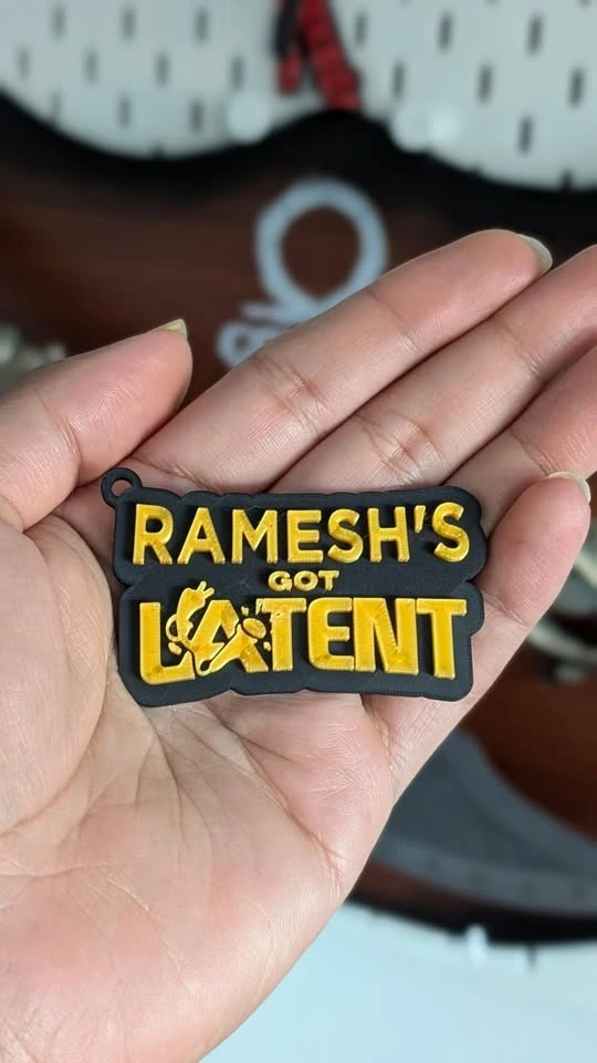 India's Got Latent Keychain | 3D Print | Pickup in Mississauga/T - photo 2