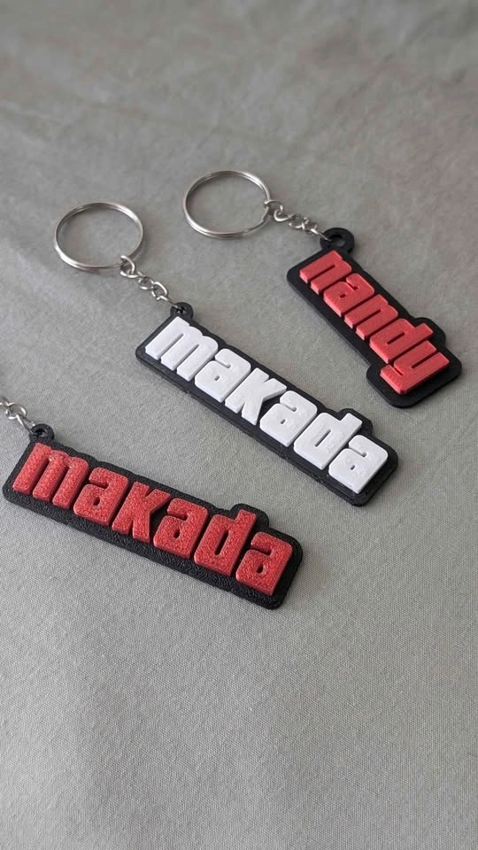 GTA Style Custom Name Keychain | Pickup Near Square One - photo 3