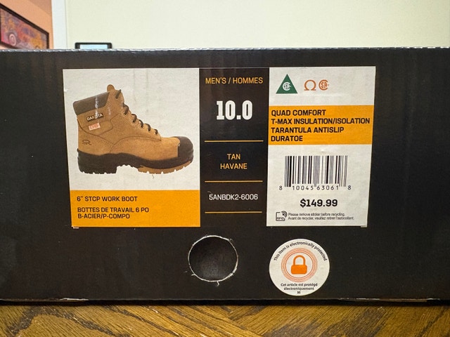 Dakota 6” STCP Work Boot