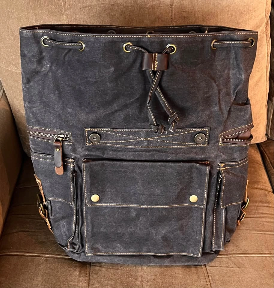 Brand New Durable Canvas Backpack - photo 3