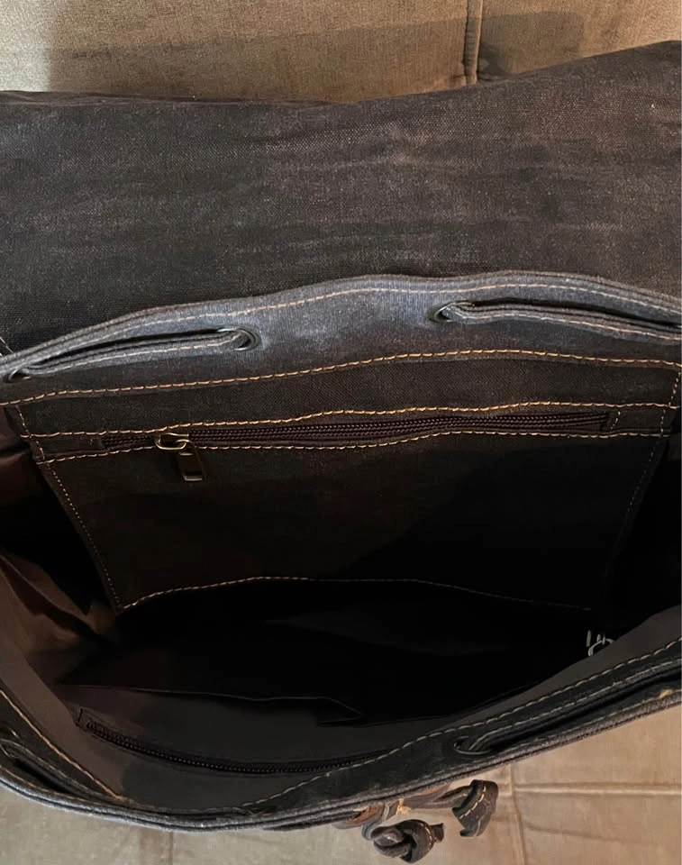 Brand New Durable Canvas Backpack - photo 4