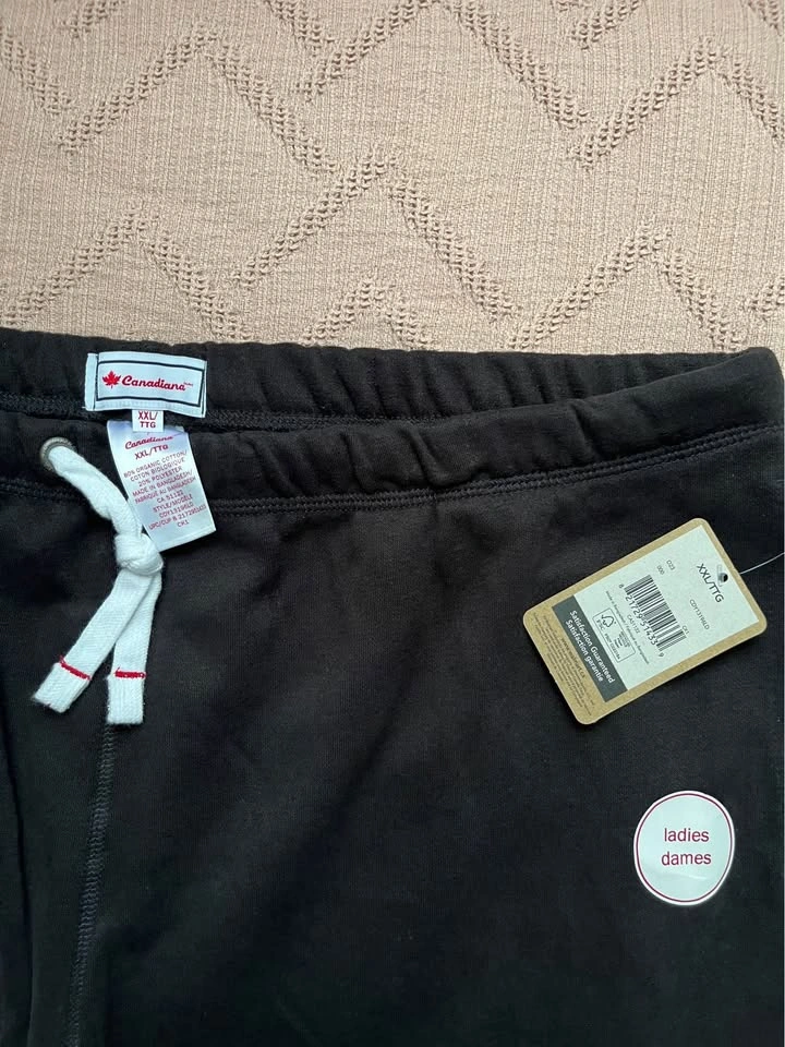 XXL Brand New Cotton Black Sweatpants - photo 3