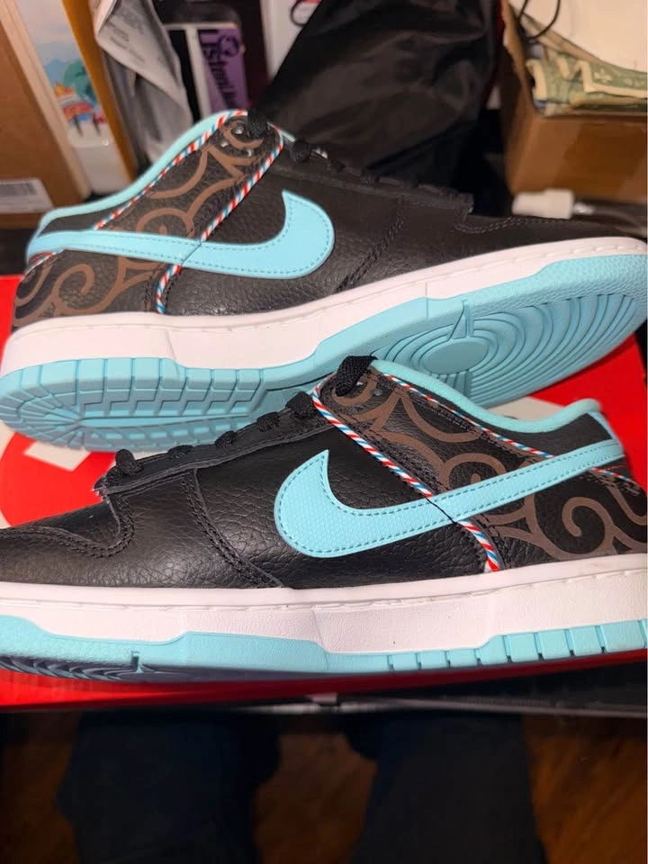 Barber shop Dunks size 6.5 - photo 4