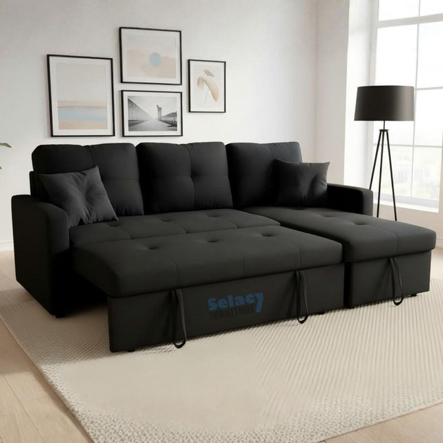 Modern L-Shape Sofa | Spacious & Comfortable Sectional Couch - photo 4