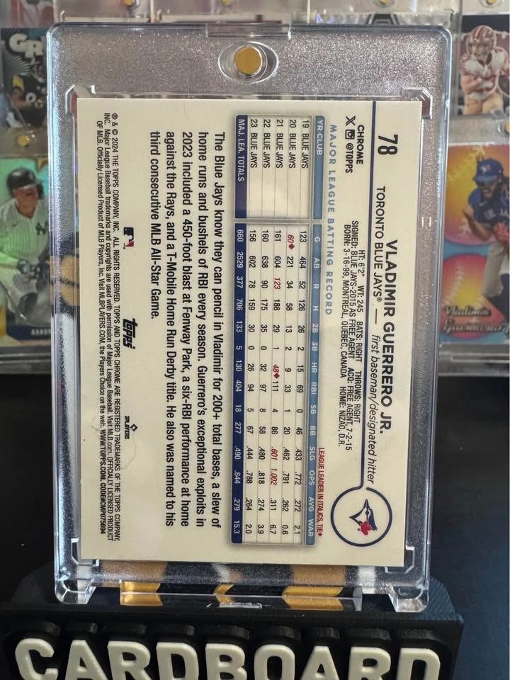 Vladimir Guerrero Jr. Baseball Card lot - photo 4