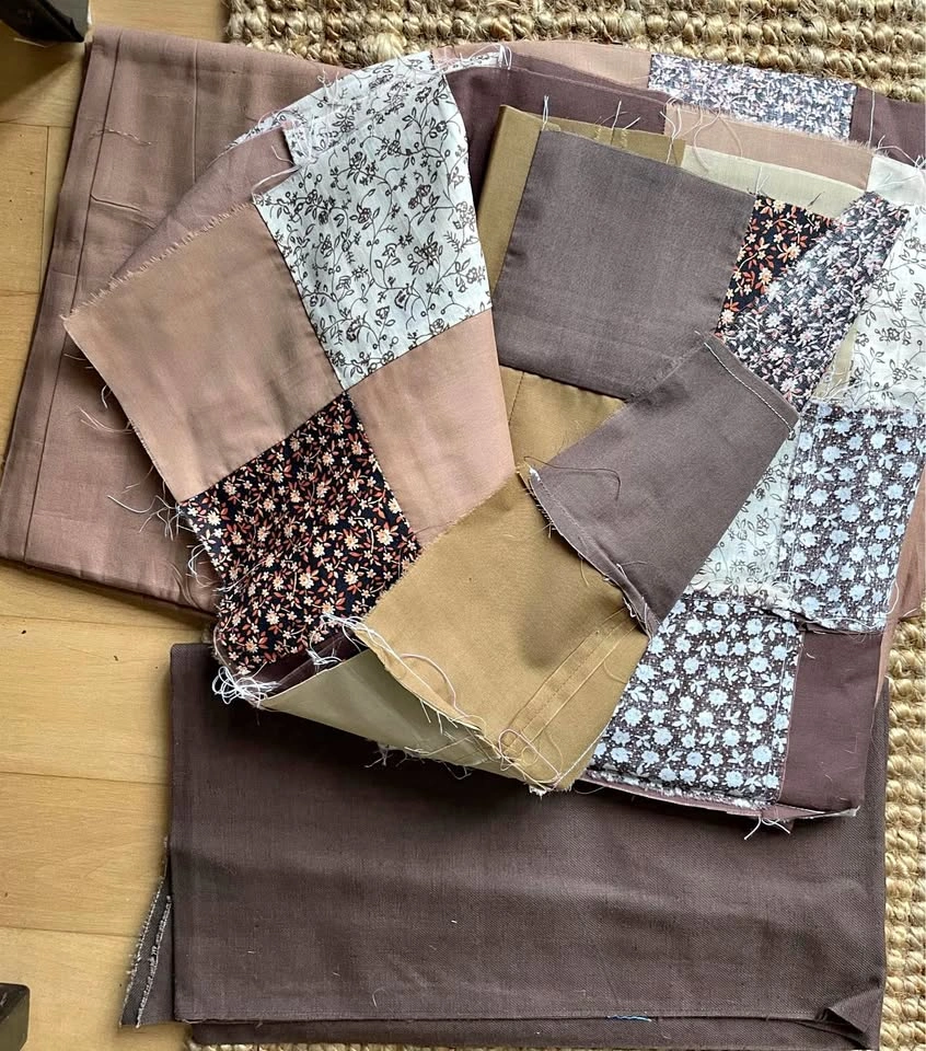 Fabric for quilt (started)