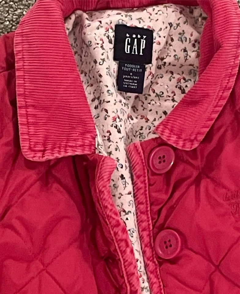 Gap quilted coat, size 4 years - photo 2