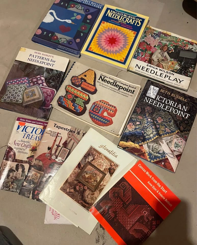$5 ea or all $60 - needlepoint craft books - photo 3