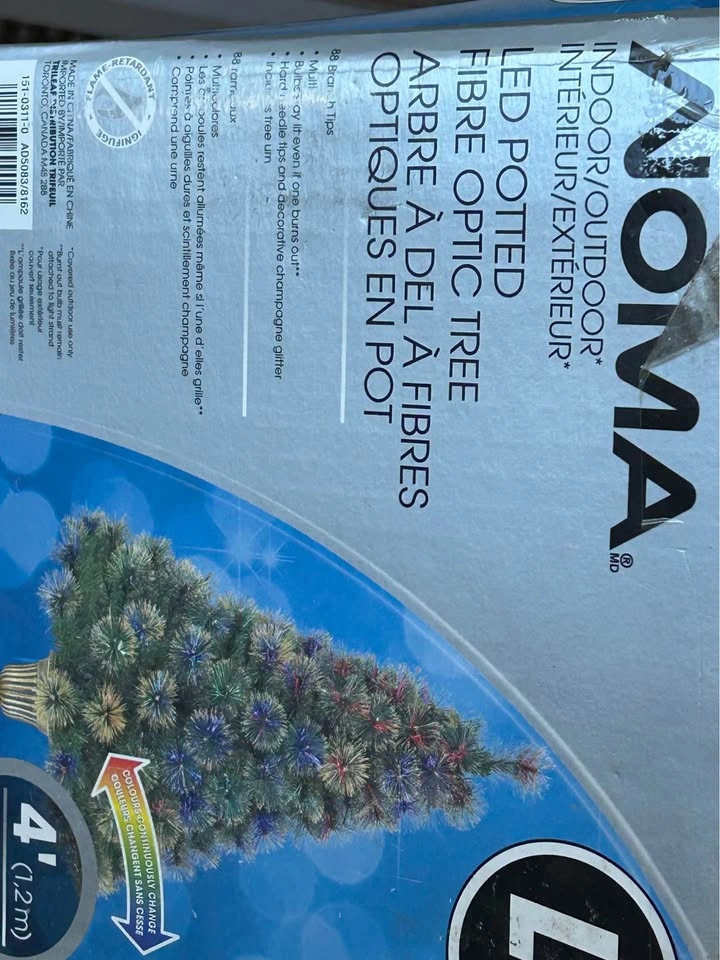 NOMA 4ft LED Fiber Optic Christmas Tree - photo 4